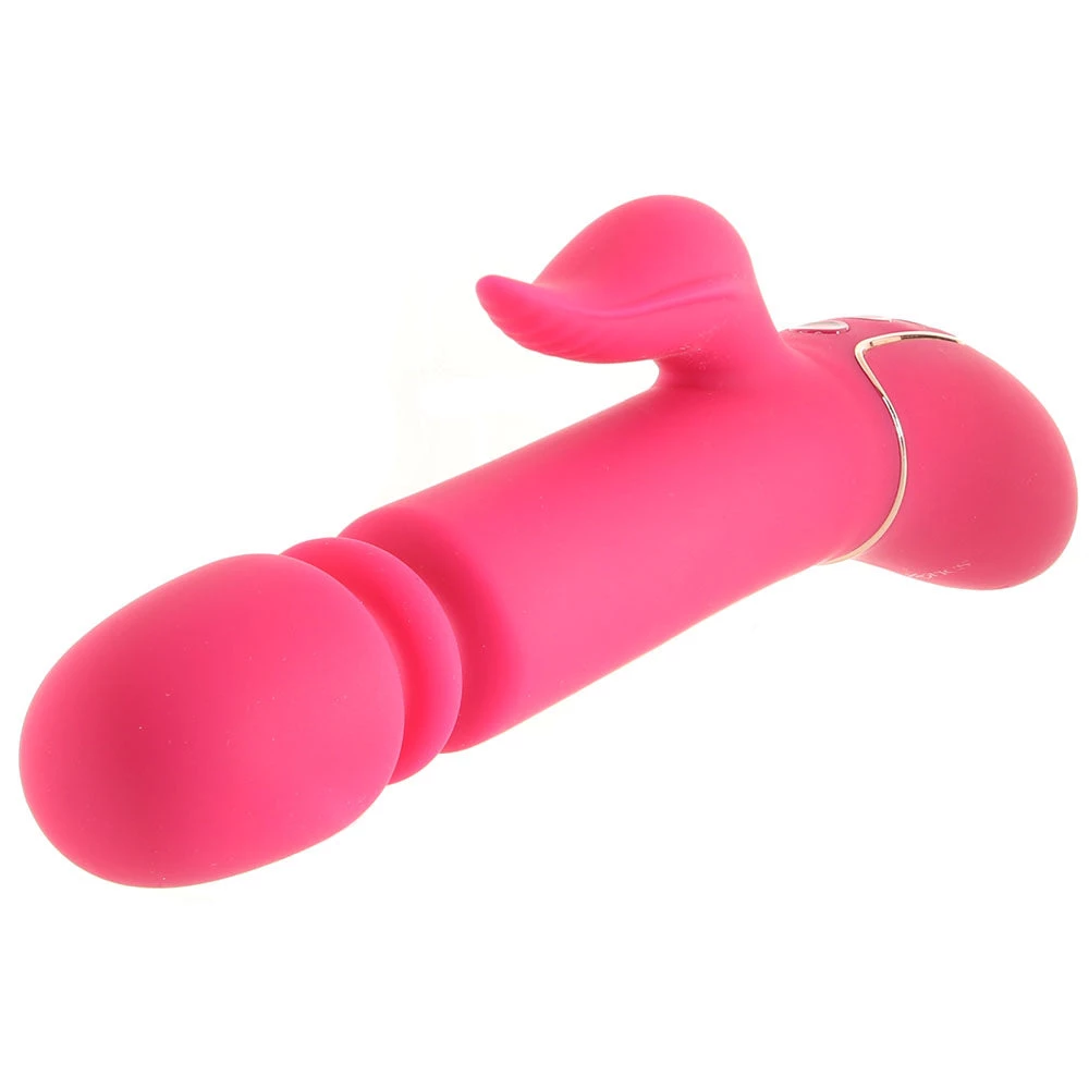 CalExotics Shameless Slim Charmer Thrusting Rabbit Vibe 4 CalExotics Shameless Slim Charmer Thrusting Rabbit Vibe - Image 2