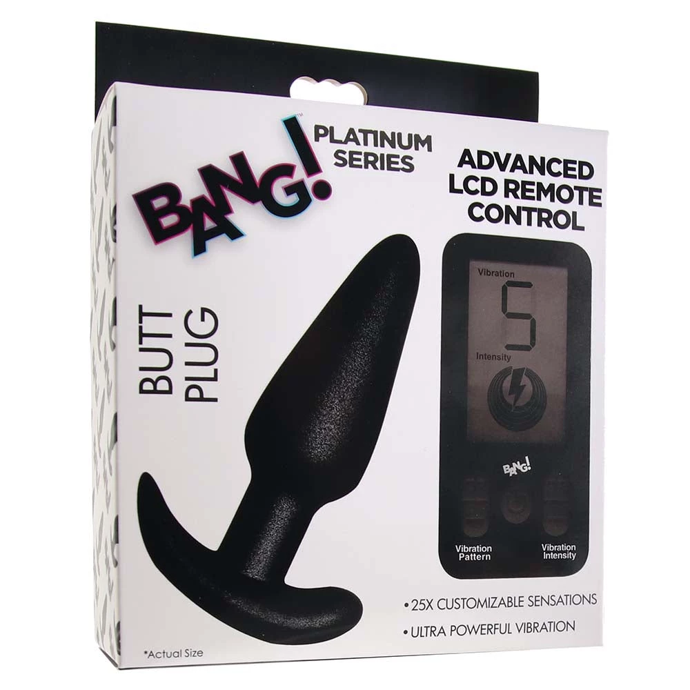 XR Brands Bang! Remote Vibrating Butt Plug 8 XR Brands Bang! Remote Vibrating Butt Plug - Image 6