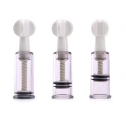 XR Brands Size Matters MaxTwist Clit & Nipple Sucker Set