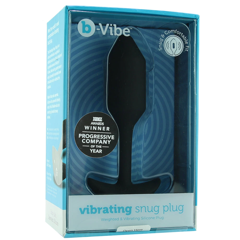 B-Vibe Vibrating Weighted Silicone Snug Plug 8 B-Vibe Vibrating Weighted Silicone Snug Plug - Image 6