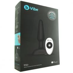 B-Vibe Trio Remote Vibrating Plug -Outlet Vibrators Store media c4ebc034 052d 4826 ae9b 8d2e73eb46d4 800x@2x