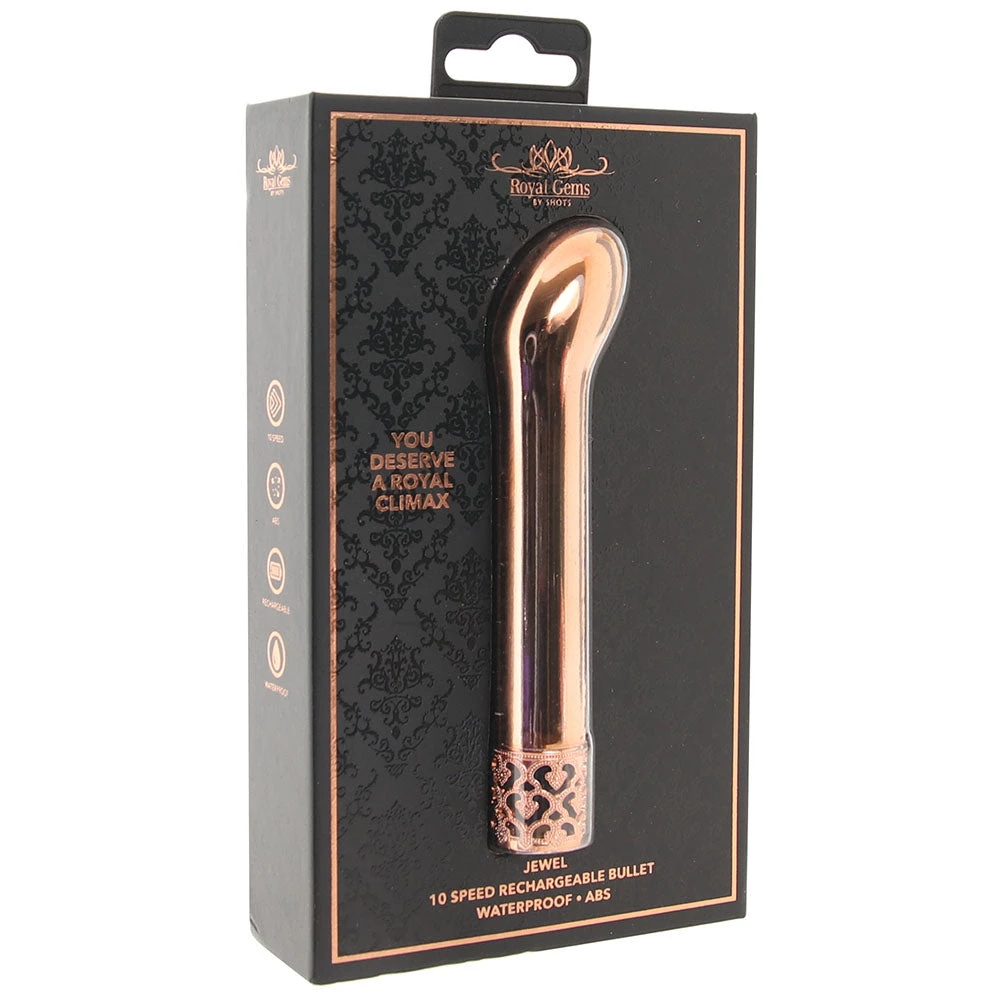 Shots Toys Royal Gems Jewel G-Spot Bullet Vibe 8 Shots Toys Royal Gems Jewel G-Spot Bullet Vibe - Image 6