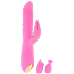 XR Brands Inmi Versa-Thrust Rabbit Vibe With Attachments