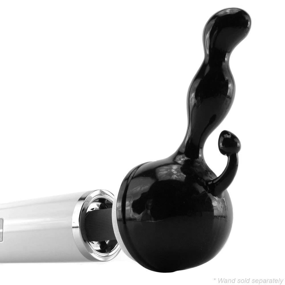 XR Brands Wand Essentials P-Spot Wand Attachment 4 XR Brands Wand Essentials P-Spot Wand Attachment - Image 2