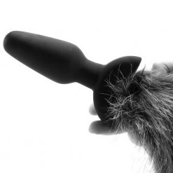 XR Brands Tailz Grey Fox Vibrating Anal Plug 11 XR Brands Tailz Grey Fox Vibrating Anal Plug -Outlet Vibrators Store media c8c8c14b 1cf8 4587 96b0 8267ba703439 800x@2x