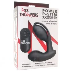 XR Brands Power P-Stim Hollow Remote Prostate Plug 13 XR Brands Power P-Stim Hollow Remote Prostate Plug -Outlet Vibrators Store media c9439a0f f37a 4732 bbae 0909c95d5af4 800x@2x