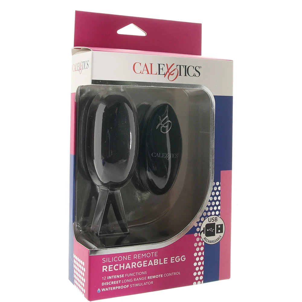 CalExotics Silicone Remote Rechargeable Egg Vibe 8 CalExotics Silicone Remote Rechargeable Egg Vibe - Image 6