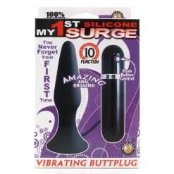 Nasstoys My 1st Silicone Surge Vibrating Butt Plug -Outlet Vibrators Store media c9630905 6473 4e52 a17e a575285db83f 800x@2x