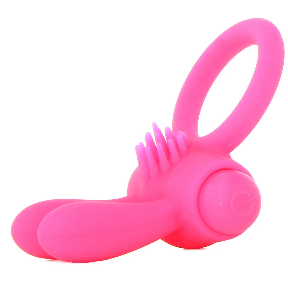 Pipedream Neon Rabbit Vibrating Cock Ring 5 Pipedream Neon Rabbit Vibrating Cock Ring - Image 3