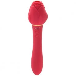 XR Brands Bloomgasm Sweet Heart Suction Rose And Vibrator