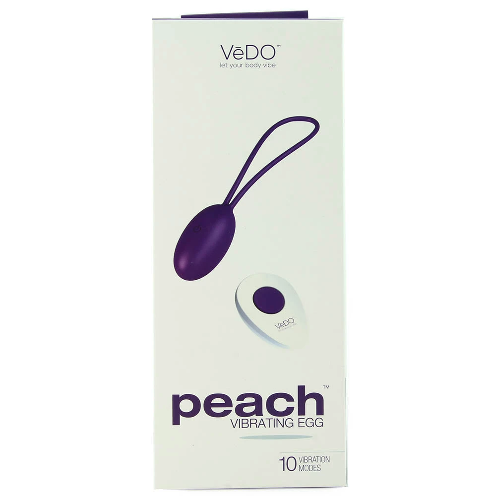 VeDO Peach Remote Vibrating Egg 8 VeDO Peach Remote Vibrating Egg - Image 6