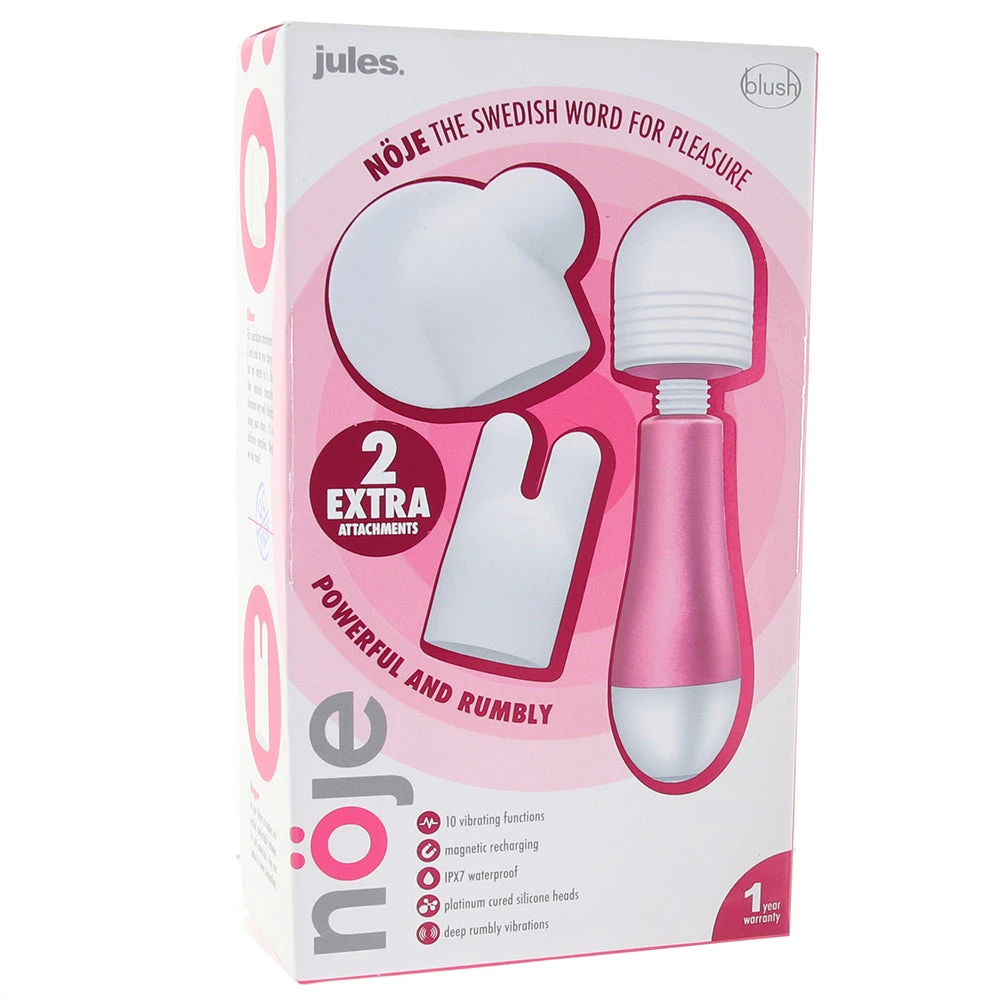 Blush Nöje Jules Pleasure Wand With Attachments 8 Blush Nöje Jules Pleasure Wand With Attachments - Image 6