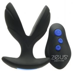 XR Brands Zeus Electro-Spread Vibrating E-Stim Butt Plug
