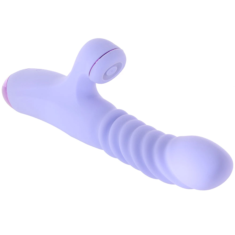 Ns Novelties Luxe Nova Thrusting & Throbbing Rabbit Vibe 4 Ns Novelties Luxe Nova Thrusting & Throbbing Rabbit Vibe - Image 2
