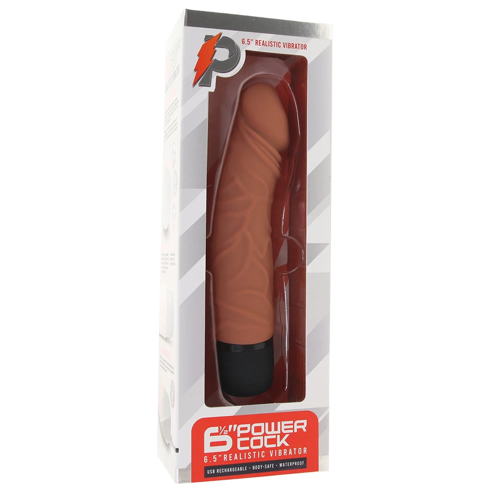 Electric Eel Power Cock 6.5 Inch Realistic Vibe 8 Electric Eel Power Cock 6.5 Inch Realistic Vibe - Image 6