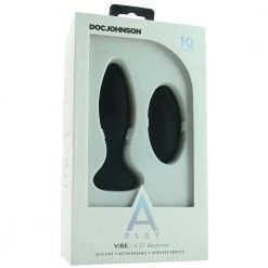 Doc Johnson A-Play Beginner Vibrating Remote Butt Plug -Outlet Vibrators Store media e1cbcd7a 4db9 4675 acb8 f9dd5a301cc7 800x@2x