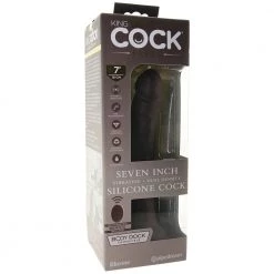 Pipedream King Cock Elite Dual Density 7 Inch Silicone Vibe -Outlet Vibrators Store media e34e797e 2823 4453 9969 19983cc4ac83 800x@2x