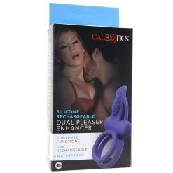 CalExotics Dual Pleaser Enhancer Rechargeable Cock Ring -Outlet Vibrators Store media e5459f25 94be 419e a132 99b1906c021d 800x@2x