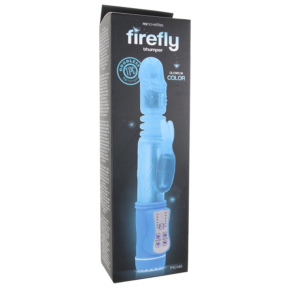 Ns Novelties Firefly Thumper Glow In The Dark Rabbit Vibe 8 Ns Novelties Firefly Thumper Glow In The Dark Rabbit Vibe - Image 6