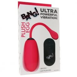 XR Brands Bang! Plush Egg Remote Vibe -Outlet Vibrators Store media eec4c156 1185 4a38 90e1 7236da63aafe 800x@2x