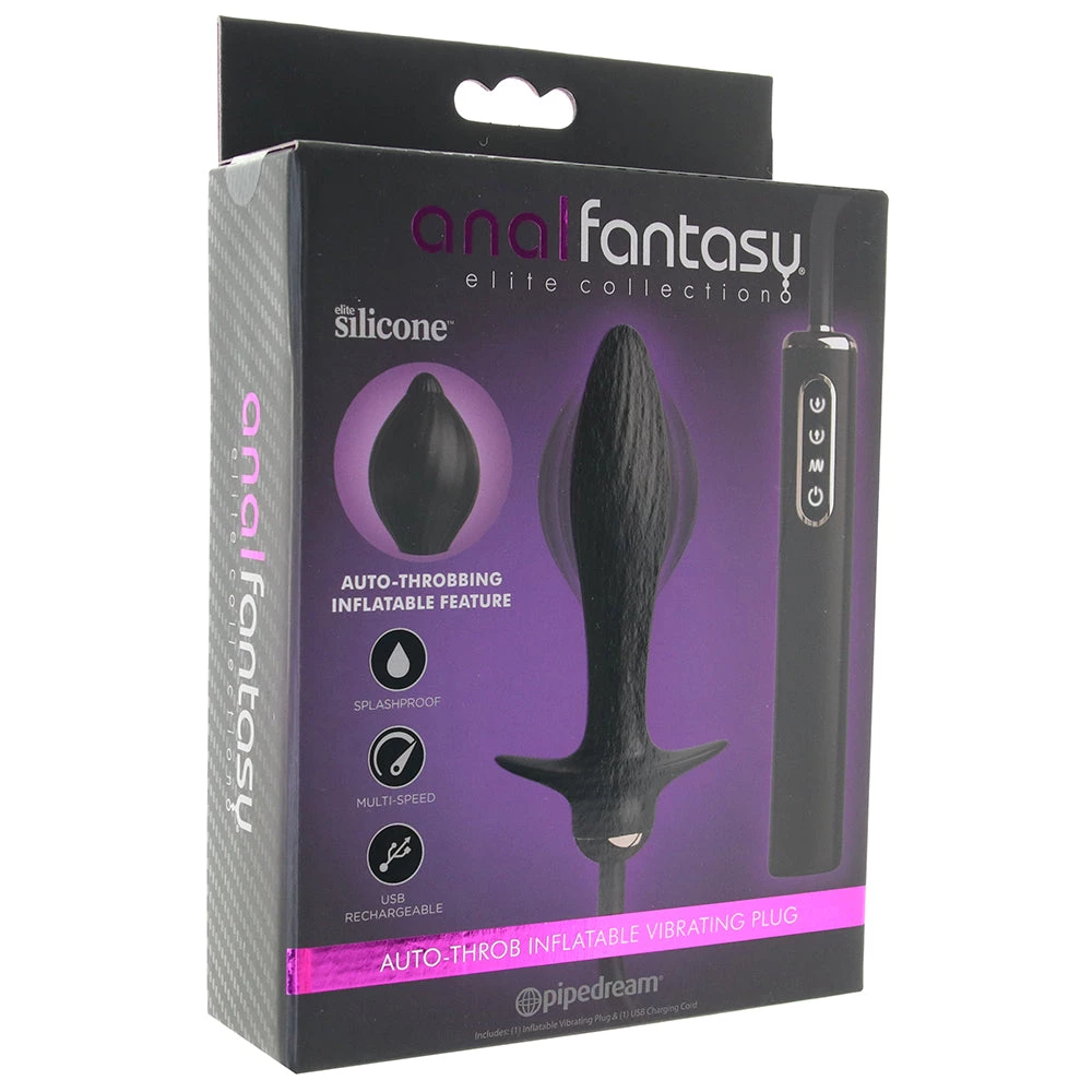 Pipedream Anal Fantasy Elite Auto-Throb Inflatable Plug 8 Pipedream Anal Fantasy Elite Auto-Throb Inflatable Plug - Image 6