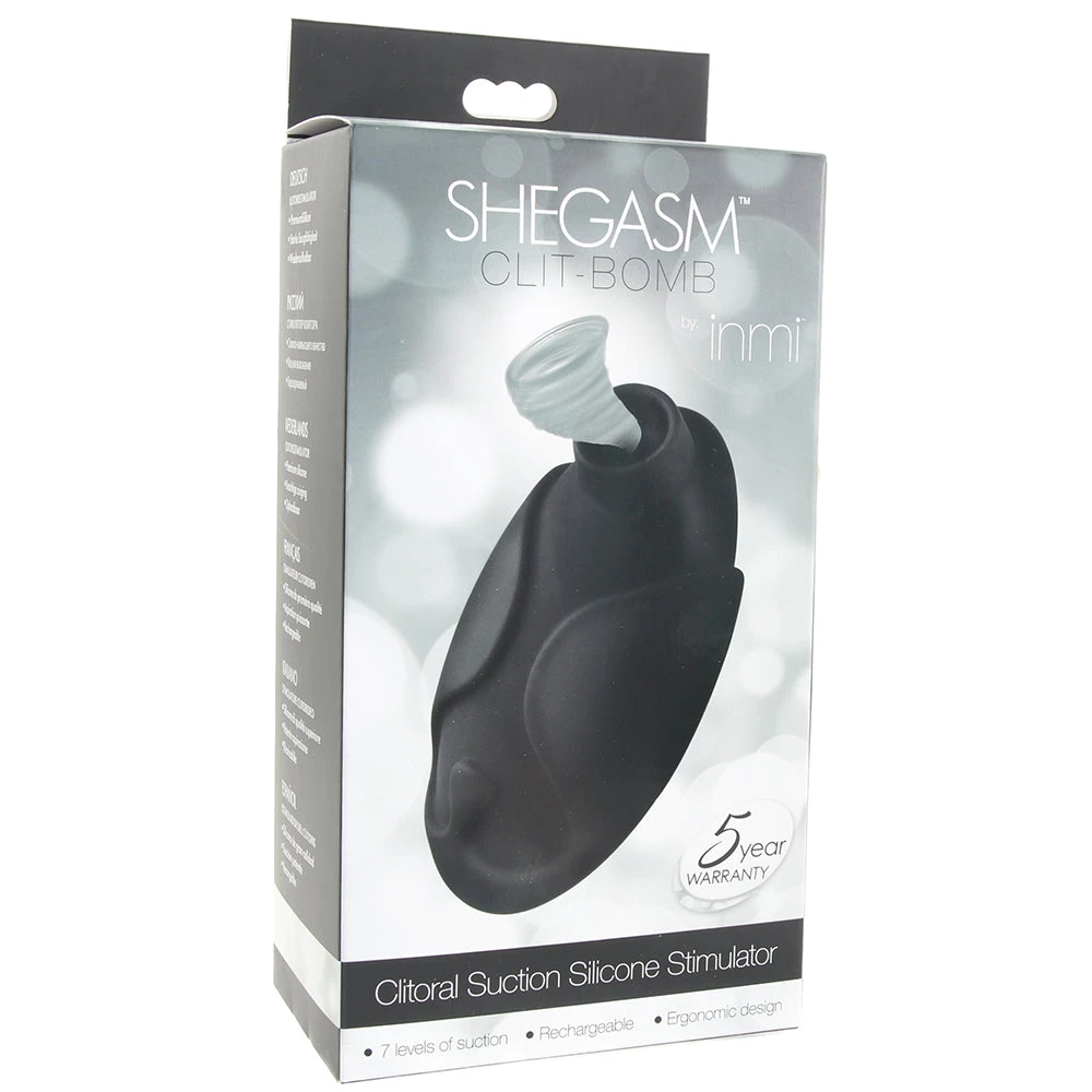 XR Brands Inmi Shegasm Clit Bomb Suction Stimulator 8 XR Brands Inmi Shegasm Clit Bomb Suction Stimulator - Image 6