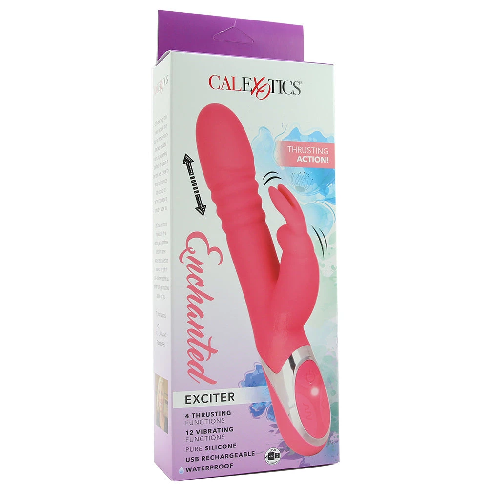 CalExotics Enchanted Exciter Thrusting Rabbit Vibe 8 CalExotics Enchanted Exciter Thrusting Rabbit Vibe - Image 6