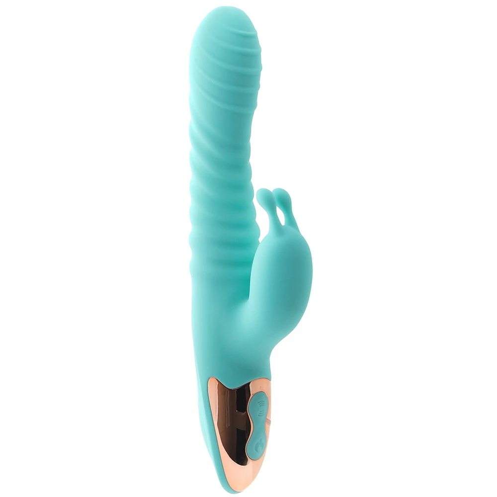 Evolved Novelties Adam & Eve Heat Me Up Thrusting Rabbit Vibe 3 Evolved Novelties Adam & Eve Heat Me Up Thrusting Rabbit Vibe